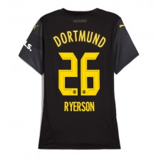 Borussia Dortmund Julian Ryerson #26 Bortedrakt Kvinner 2024-25 Kortermet